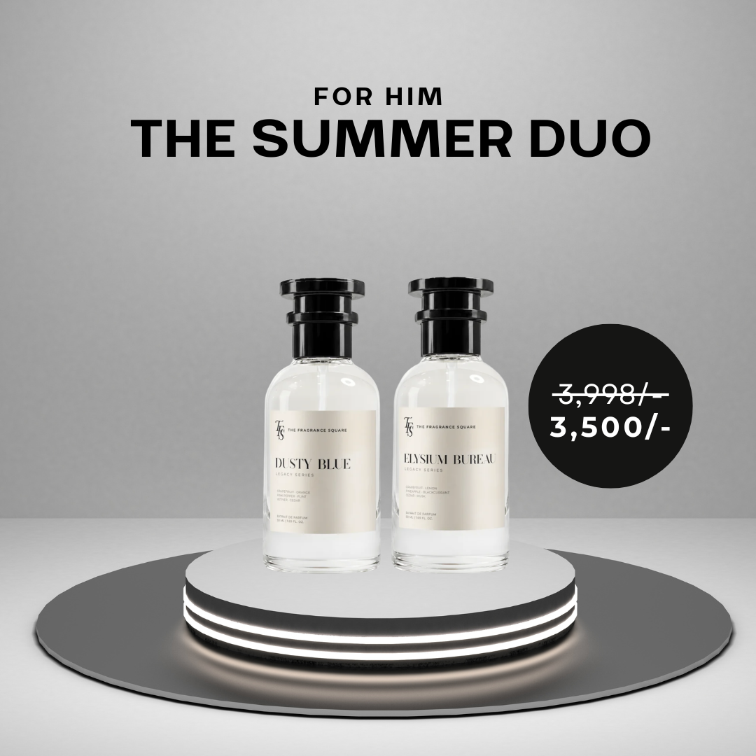 The Summer Duo - Dusty Blue + Elysium Bureau