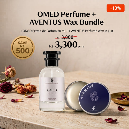 Omed Perfume + Aventus Wax | Impression of Aventus | Extrait de Parfum 30ml + 30g Wax